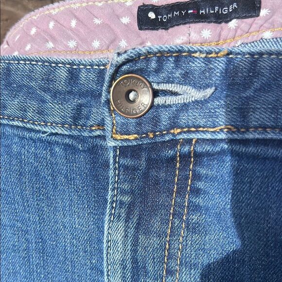 Tommy Hilfiger Women’s Flare Bootcut Vintage 2008 Blue Jeans 34 inch Y2K - Picture 13 of 16